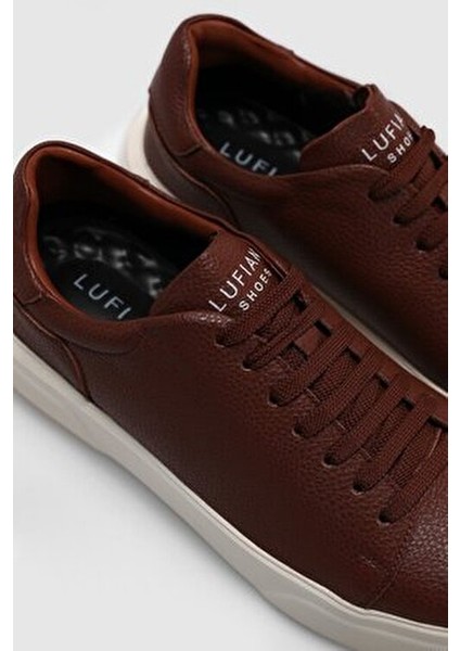 Tommy Erkek Hakiki Deri Casual Günlük Ayakkabı 25Y 111230187 M Taba