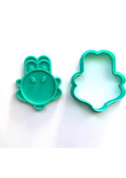 Sevimli Dinozor Kurabiye Kalıbı ve Damga Seti | Dino Temalı Partiler Için modelleri