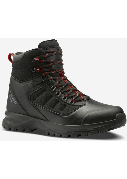 Quechua Erkek Su Geçirmez Outdoor Kar Botu - Siyah - SH500 Mountain