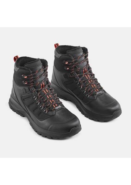 Quechua Erkek Su Geçirmez Outdoor Kar Botu - Siyah - SH500 Mountain indirimleri