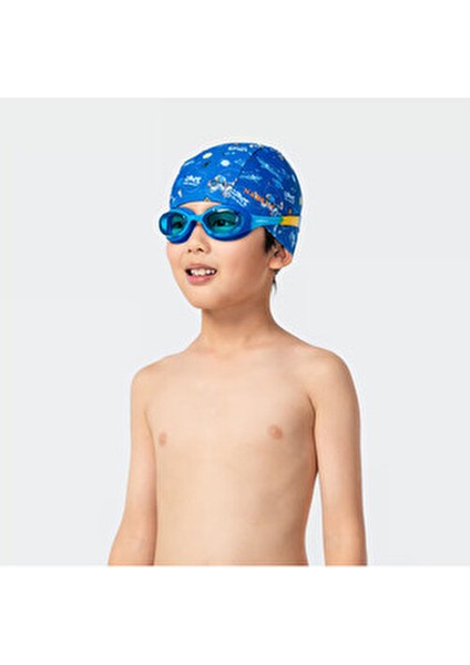 Nabaiji Çocuk Yüzücü Gözlüğü - Sarı/mavi - Mavi Camlar - Xbase fiyatları