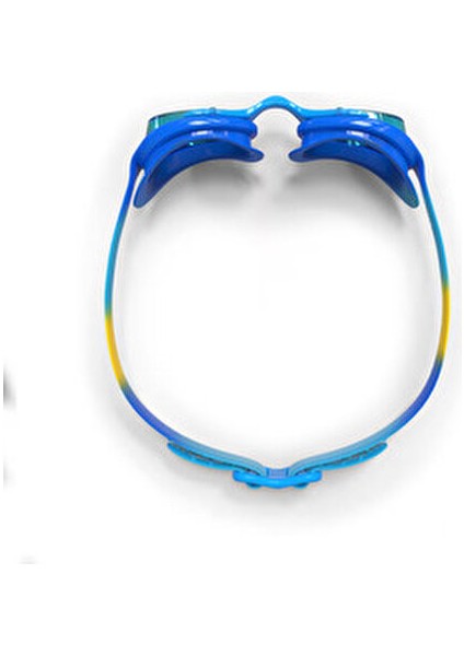 Nabaiji Çocuk Yüzücü Gözlüğü - Sarı/mavi - Mavi Camlar - Xbase modelleri