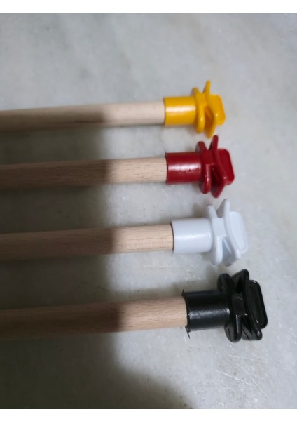 Plastik Başlıklı 30 cm Gürgen Kafes Tüneği 2 Adet modelleri