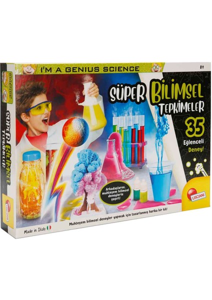 Bilim Seti: Süper Bilimsel Tepkimeler