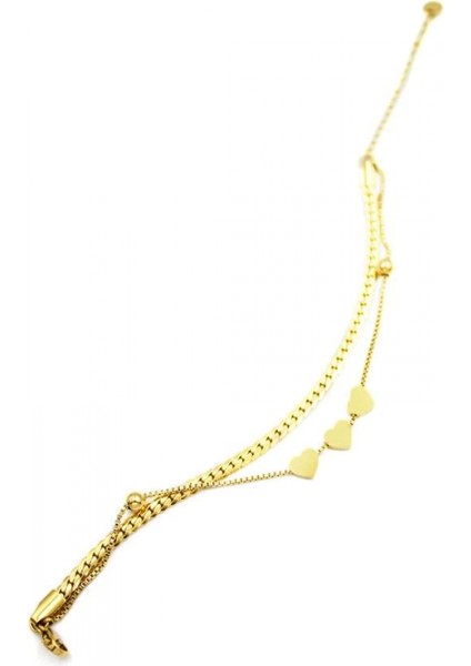 Zincir Bileklik - Altın