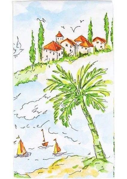 Mallorca Guest Towel Napkins 15 Per Package