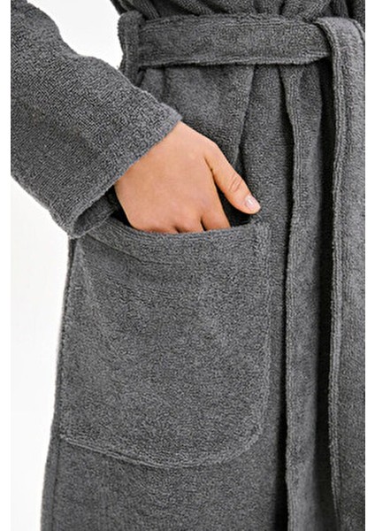 Organik Pamuk Bornoz Salyaka Bukle Antibakteriyel Soft Bonoz Hediyelik Günlük Ceyizlik Erkek Kadın