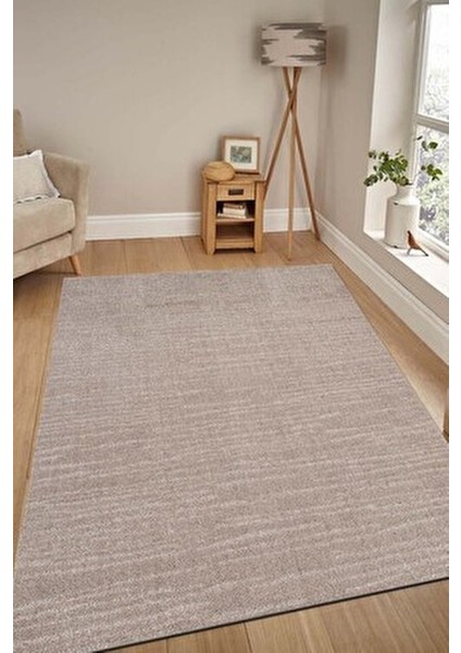 Moopy Bej Bukleli Yumuşak Soft Dokuma Yolluk Halı Salon Halısı LP1007A_BEJ