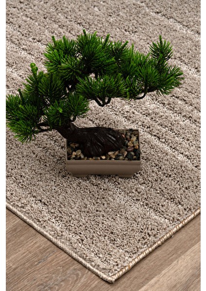 Moopy Bej Bukleli Yumuşak Soft Dokuma Yolluk Halı Salon Halısı LP1007A_BEJ fırsatları