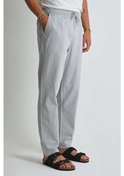 Erkek Büyük Beden %100 Pamuk Keten Görünümlü Pantolon E206 fiyatları