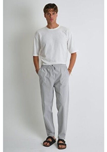 Erkek Büyük Beden %100 Pamuk Keten Görünümlü Pantolon E206 modelleri