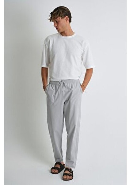 Erkek Büyük Beden %100 Pamuk Keten Görünümlü Pantolon E206 indirimleri