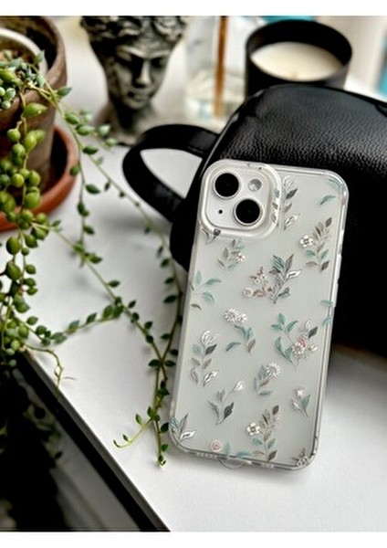 Iphone 13 - 14 ve 15 Uyumlu Darbe Önleyici Mat Şeffaf Baskılı Silikon Kılıf modelleri