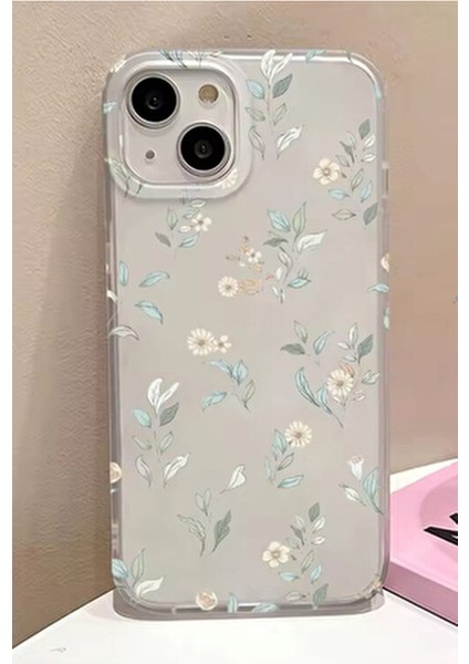 Iphone 13 - 14 ve 15 Uyumlu Darbe Önleyici Mat Şeffaf Baskılı Silikon Kılıf indirimleri