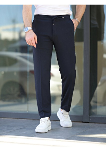 Rahat Şık Kolay Ütülenebilir Slim Fit Kumaş Jogger Pantolon fiyatları