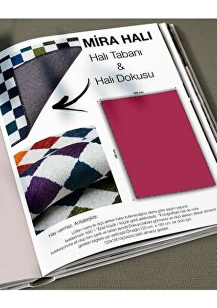 Floral Mira Füme Pastel Çok Renkli Botanik Tema Dokuma Taban Halı Mira 1319