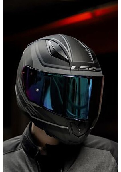 Rapıd Mat Siyah Tam Yüz Kask Bluetooth Özellikli Polikarbonat Malzeme ile 1250 gr