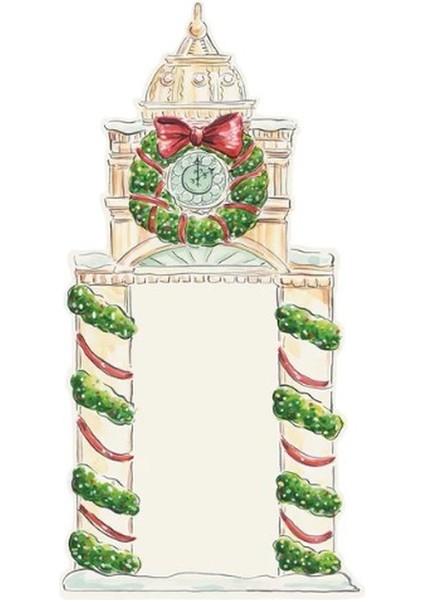Clock Tower Table Card - Pack Of 12