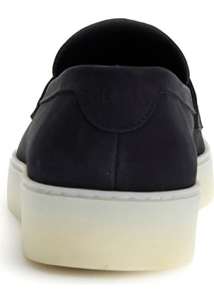 Erkek Ricky Deri Klasik Ayakkabı Tabanlı Makosen - Lacivert modelleri