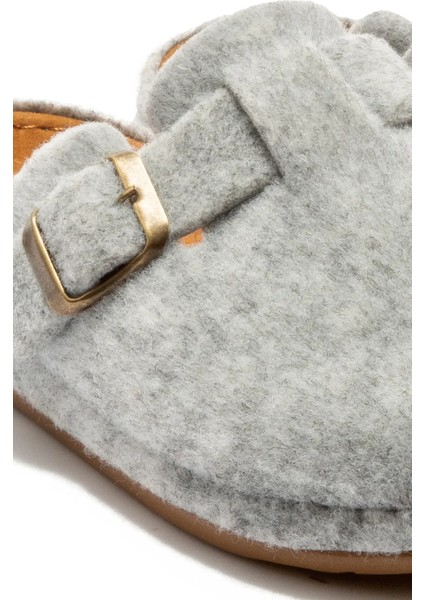 Tuana Rahat Keçe Tokalı Kadın Ev Terliği modelleri