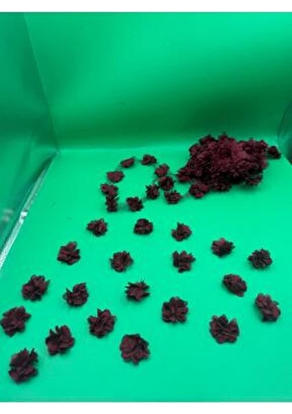 Bordo Lazer Kesim Gül Süsleme Paketleme 120 Adet Lazer Kesim Gül fiyatları