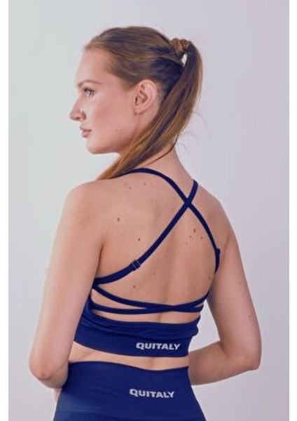 Virtus Çapraz Askılı, Pedli, Seamless/dikişsiz Büstiyer Lacivert fiyatları