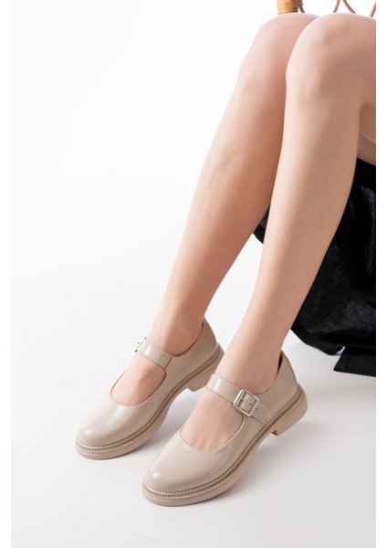 YSN-4444 Bej Rugan Günlük Bayan Ayakkabı indirimleri