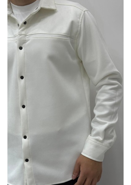 Erkek Yeni Sezon Süet Çıt Çıtlı Ceket Gömlek modelleri