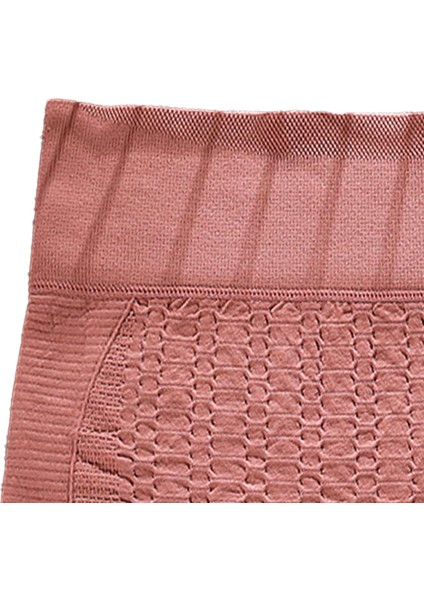 Spor Giyim Fitness Yoga Şortu Yüksek Bel Toparlayıcı Dikişsiz Elastik Anti-Selülit Jogger Tayt