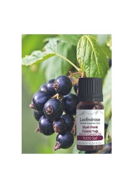 Siyah Frenk Üzümü Çekirdeği Yağı 10 ml %100 Doğal Omega 6 Yağı indirimleri