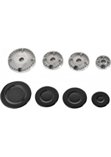 2 Ad (47,5 x 23,2) Arçelik/beko/altus ile Uyumlu Setüstü Ocak Izgarası Ocak Bek Takımı Seti