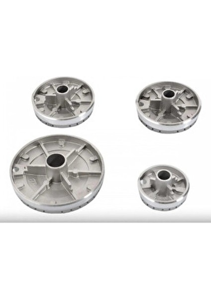 2 Ad (47,5 x 23,2) Arçelik/beko/altus ile Uyumlu Setüstü Ocak Izgarası Ocak Bek Takımı Seti