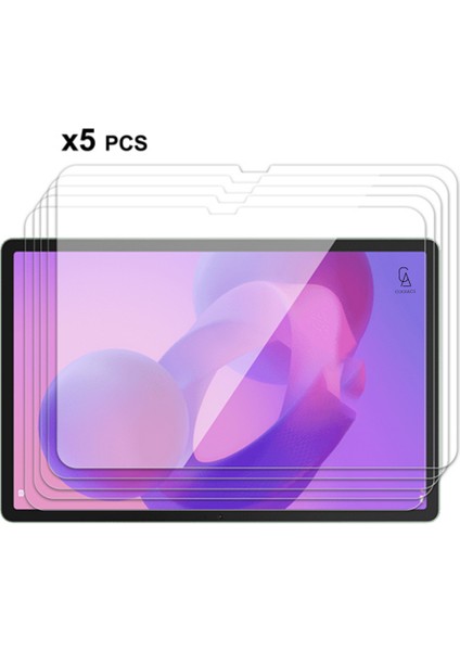 Lenovo Idea Tab Pro TB373FU (ZAE40060TR) Uyumlu Temperli Kırılmaz Cam Ekran Koruyucu 5 Adet