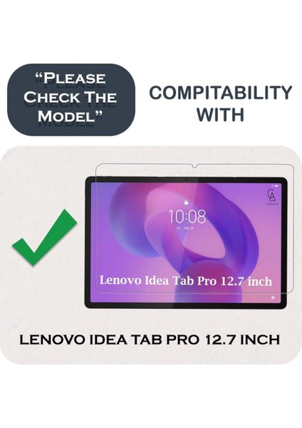 Lenovo Idea Tab Pro TB373FU (ZAE40060TR) Uyumlu Temperli Kırılmaz Cam Ekran Koruyucu 5 Adet modelleri