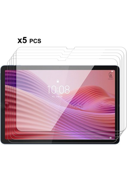 Lenovo Tab TB311FU (ZAEH0039TR) Uyumlu Temperli Kırılmaz Cam Ekran Koruyucu 5 Adet