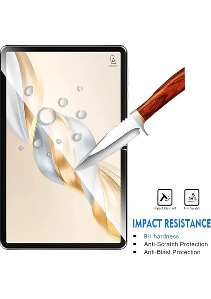 Honor Pad X9A 11.5 Inç ile Uyumlu Temperli Kırılmaz Cam Ekran Koruyucu 5 Adet modelleri