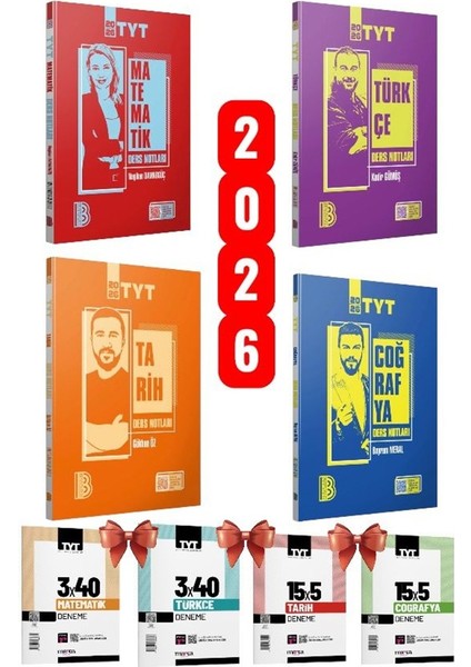 2026 Tyt Eşit Ağırlık Konu Anlatımı 4'lü Set ve Tyt 4 Deneme Hediye!!!