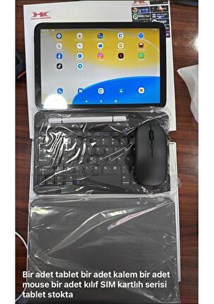 Hk Pad Pro 10 Tablet 10.1inç 4gbram 32GB Depolama 1tb Yükseltılebılır 5g Android 8000MAH fiyatları