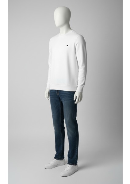 Erkek Regular Fit Bisiklet Yaka Sweatshirt