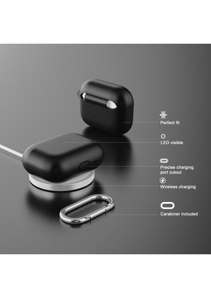 Airpods Pro 3 Uyumlu Kılıf Darbelere Karşı Korunaklı A+Kalite Yumuşak Silikon Kulaklık Kılıfı fiyatları