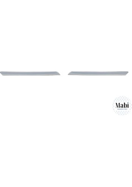 Renault Clio 4 Hb Krom Ön Panjur 2 Parça (2012 ve 2018 Model Yılları Aralığı ile Uyumludur) modelleri