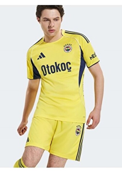 S.k. Çubuklu Forma 25/26 Erkek Iç Saha Forması Sarı modelleri