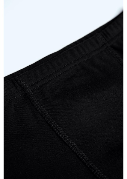 8905 Çok Renk Erkek Çocuk 3'lü %100 Pamuk Ribana Boxer modelleri