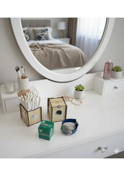 Nazar Boncuklu Aynalı Çok Amaçlı Hediye Kutusu fırsatları