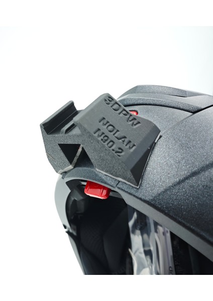 Nolan N90.2 / N90.3 Kask Için Aksiyon Kamera Çene Bağlantı Aparatı Chin Mount Seti