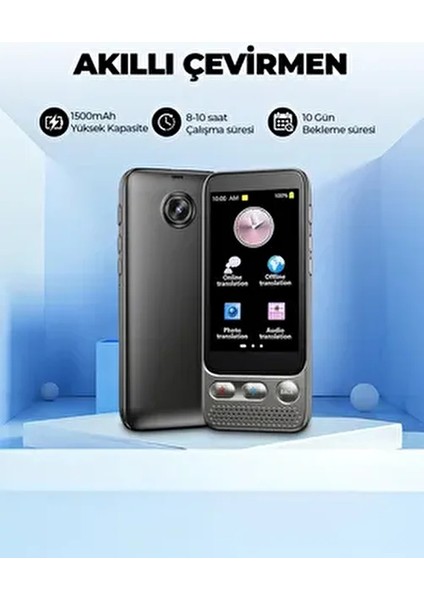 Yapay Zeka Çeviri Cihazı 142 Dil