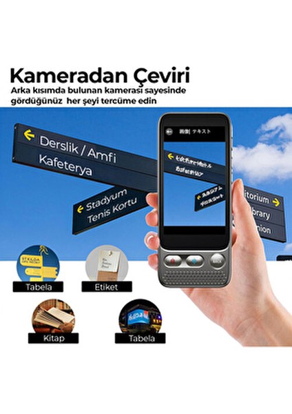 Yapay Zeka Çeviri Cihazı 142 Dil