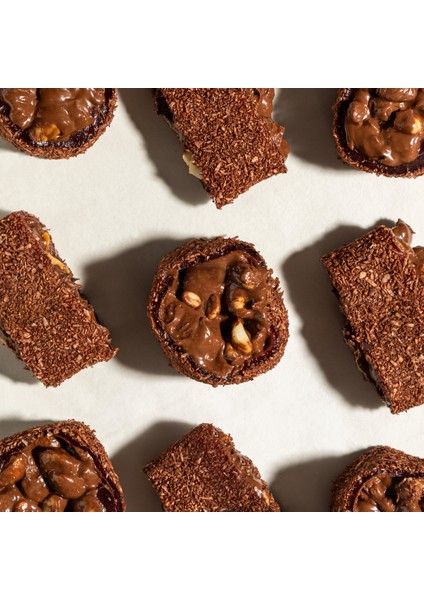 Çikolatalı Vişne Fındıklı Sarma Lokum 500 gr modelleri