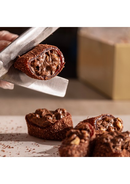 Çikolatalı Vişne Fındıklı Sarma Lokum 500 gr fırsatları