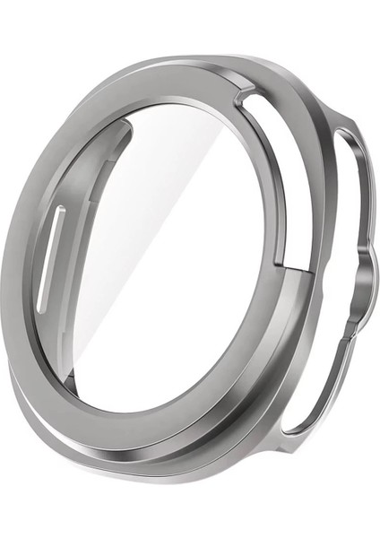 Samsung Galaxy Watch 8 Classic 46MM Için Önü Kapalı Ekran Korumalı Sert Rubber Kılıf FC015